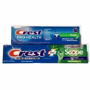 4/$15 💗 NWT Crest Toothpaste Bundle